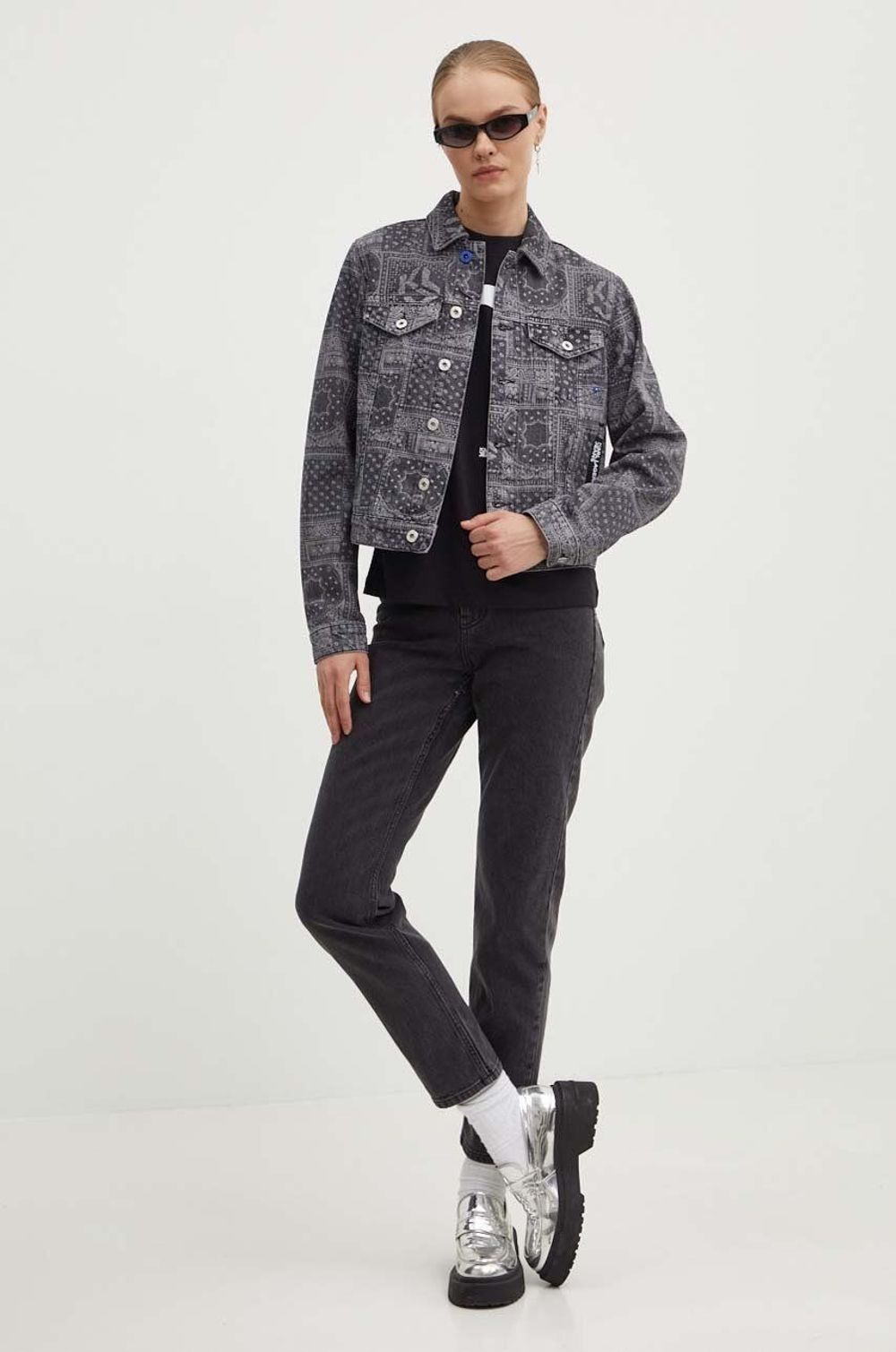 Джинсы TAPERED женские KARL LAGERFELD JEANS