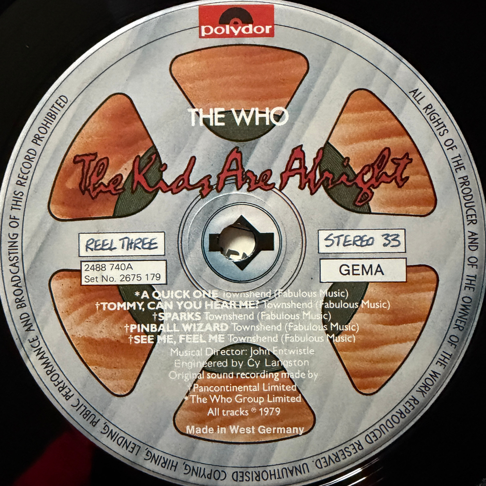 The Who – The Kids Are Alright 2LP (Германия 1979г.)