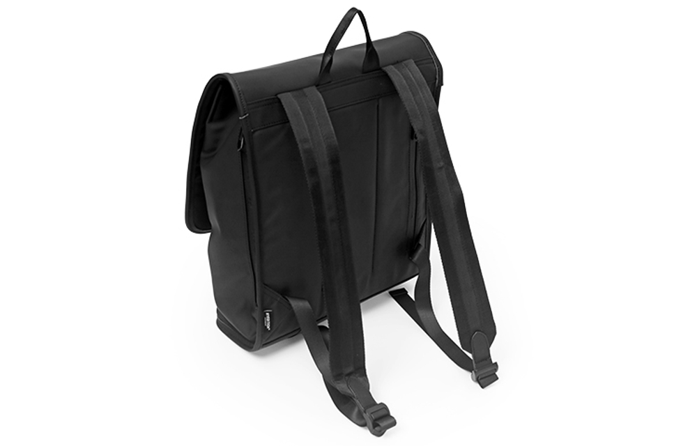 MYEDITION 15L Backpack Outdoor Bag PU Black Unisex