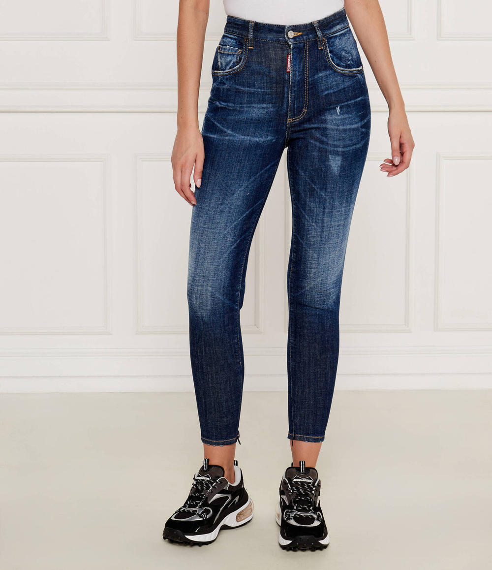 Джинсы Dsquared2 - голубой(S72LB0808 S30872)