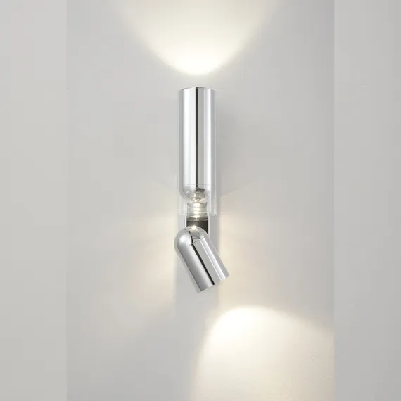 Настенный светильник Vento VENTO AP15W LED CHROME Crystal Lux