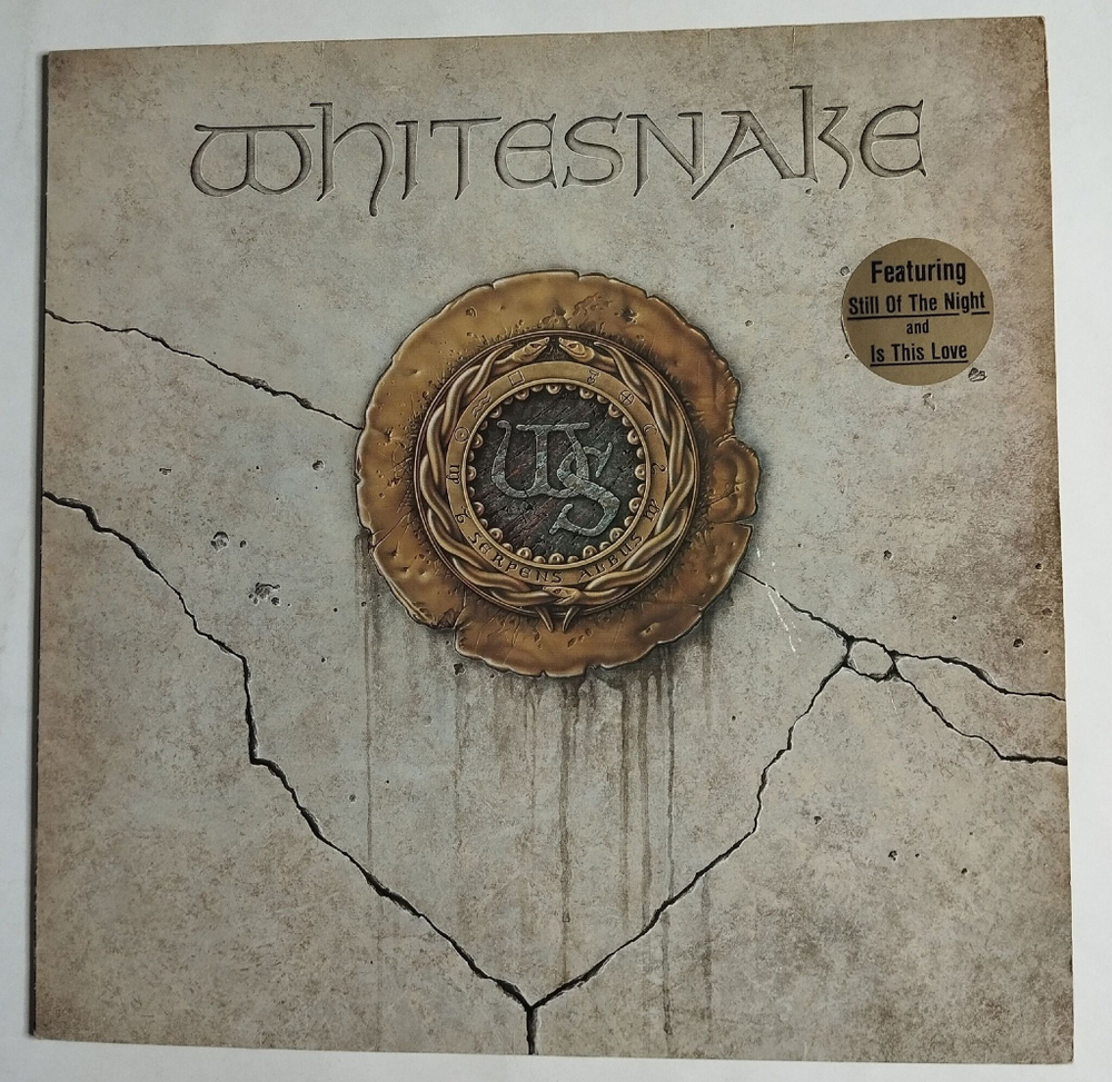 Винтажная виниловая пластинка LP Whitesnake 1987 (Holland 1987) EX