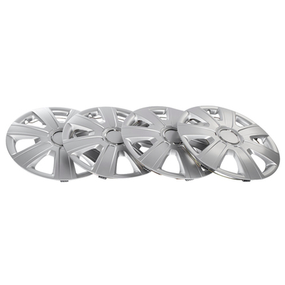 Колпаки R15 Gamma 4шт (серебристые) ABS-пластик ARNEZI A0702048