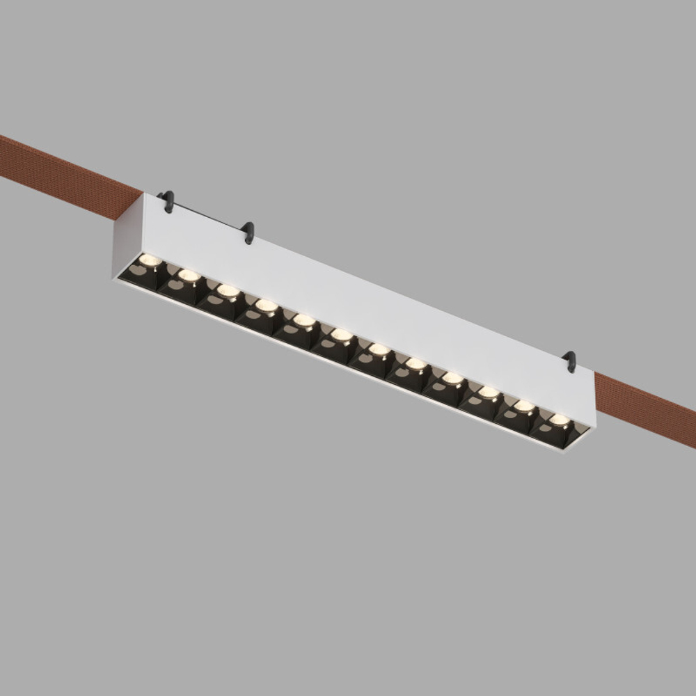 Трековый светильник Denkirs Belty Grill DK5571-WB