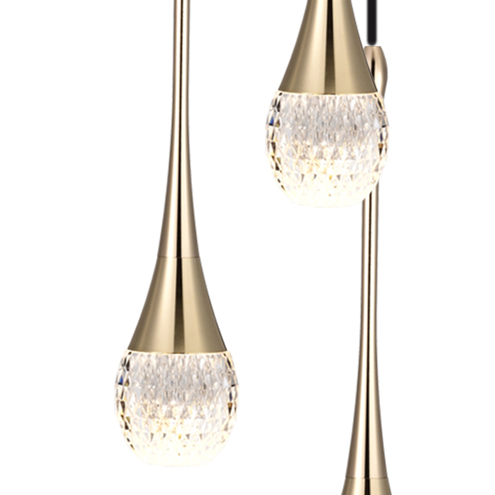 Подвесной светильник P0844-3B gold