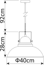 Подвесной светильник Arte Lamp MARTIN A5213SP-1WG