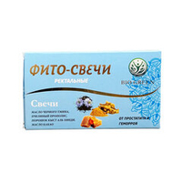 Bio Green, Fito Svecha for Men, 10 Suppositories | Erkaklar uchun fito-shamchalar, 10 dona