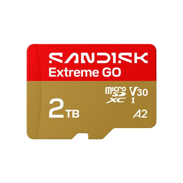 Карта памяти SanDisk Extreme GO microSD UHS-I 2 ТБ, до 240/150 МБ/с (SDSQXGN-2T00-GN6MN)