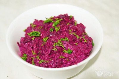 Салат свекла/чеснок 150гр