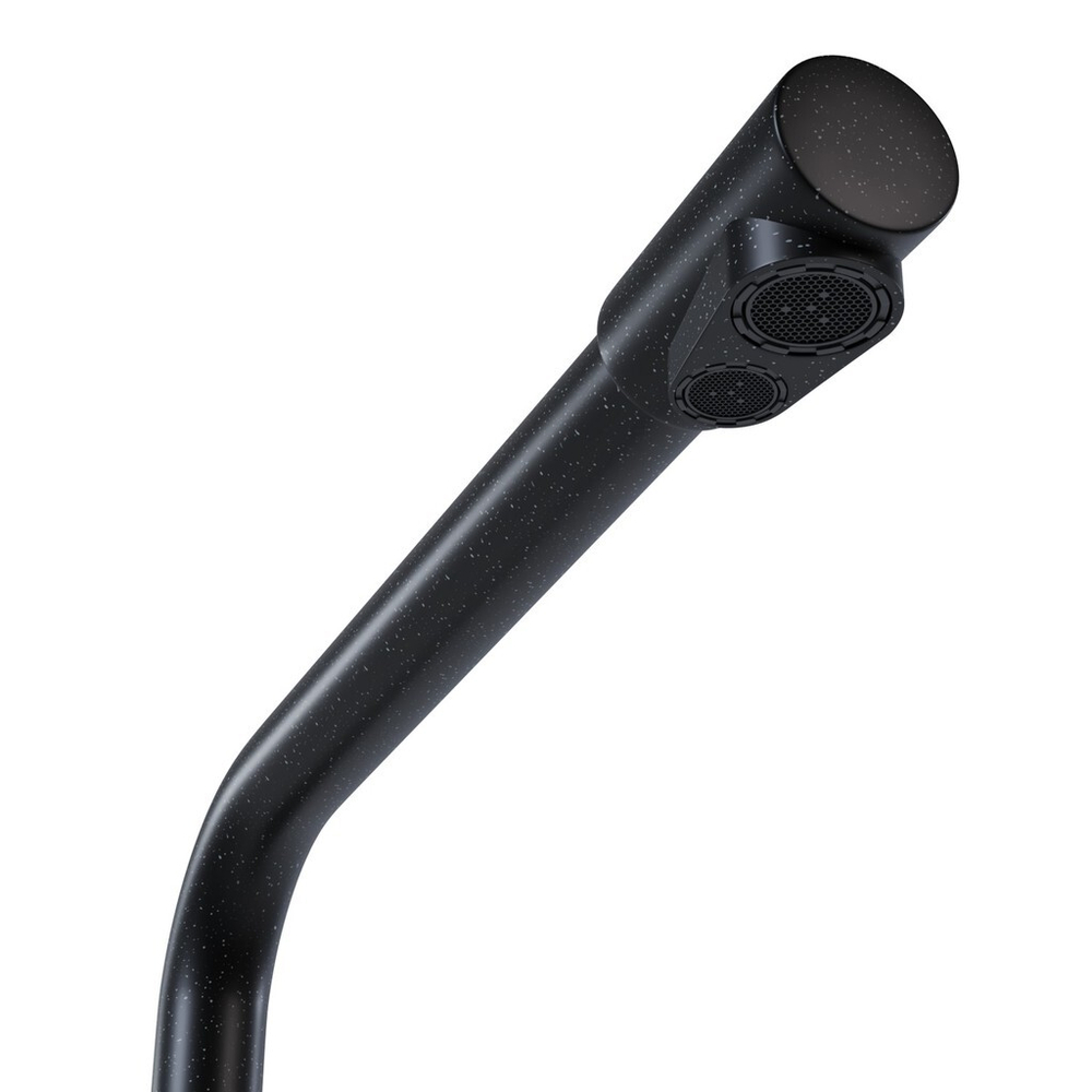 Смеситель для кухни 35к MIXLINE МЛ-ГС13 (ML-GS13) (343) антрацит с вых. для питьевого фильтра