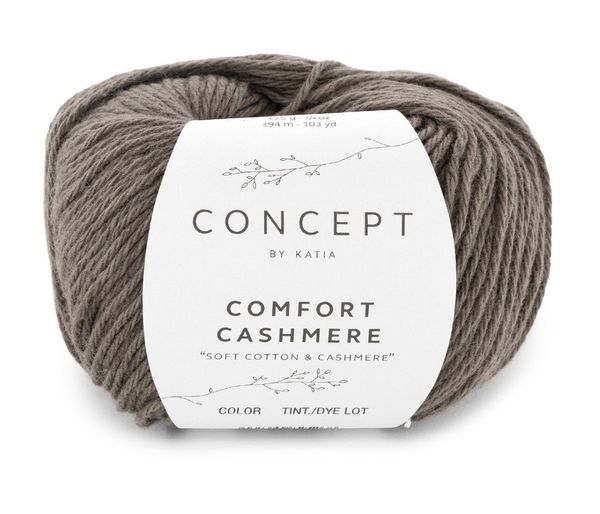 Пряжа Katia (Катя) Comfort Cashmere / уп.4 мот. по 25 г, 94 м, 1416.61