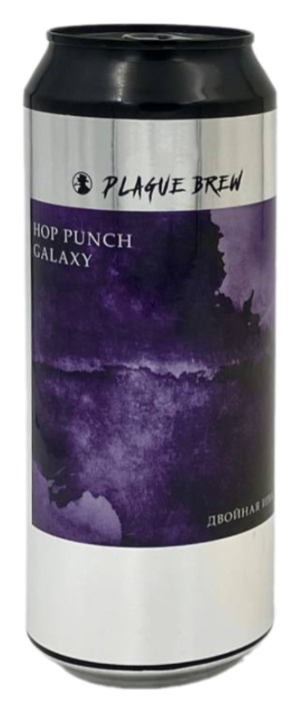Пиво Плейг Хоп Панч Гэлакси / Plague Hop Punch Galaxy 0.5 - банка