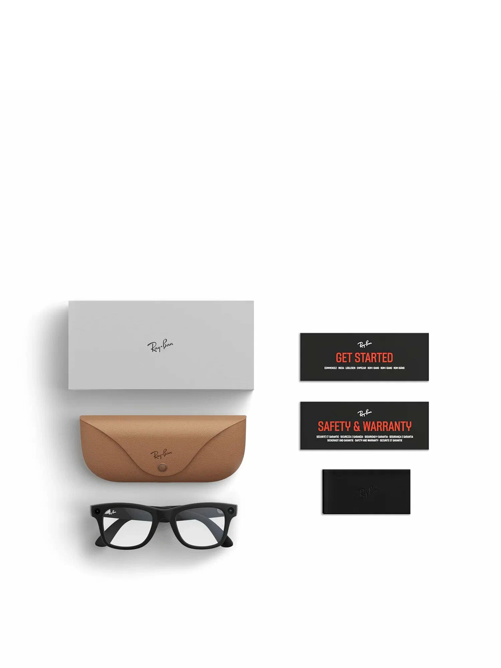 Умные очки Ray-Ban Wayfarer (Gen 2), линзы Clear, оправа Matte Black, размер 53(L)