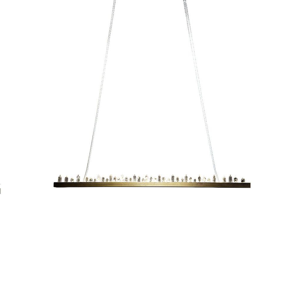 Люстра Roomers Furniture kr0543p-m(antiquebrass)