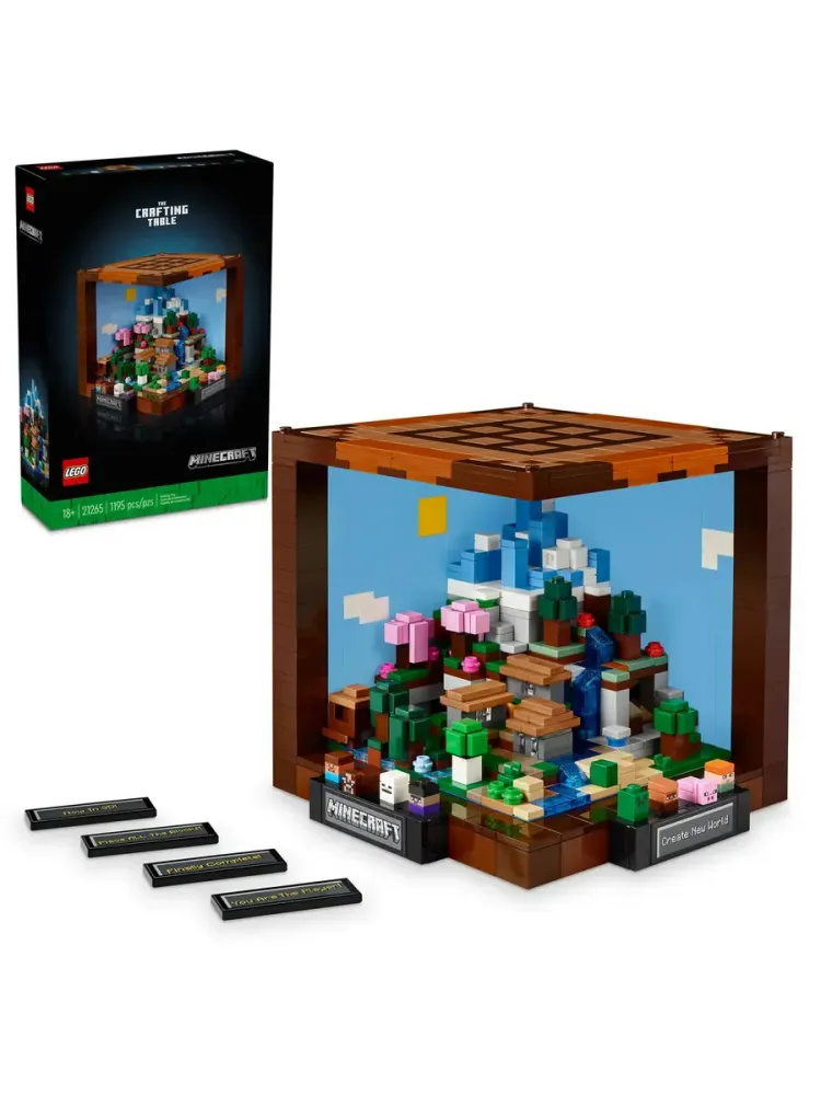 Конструктор Minecraft 21265 Верстак