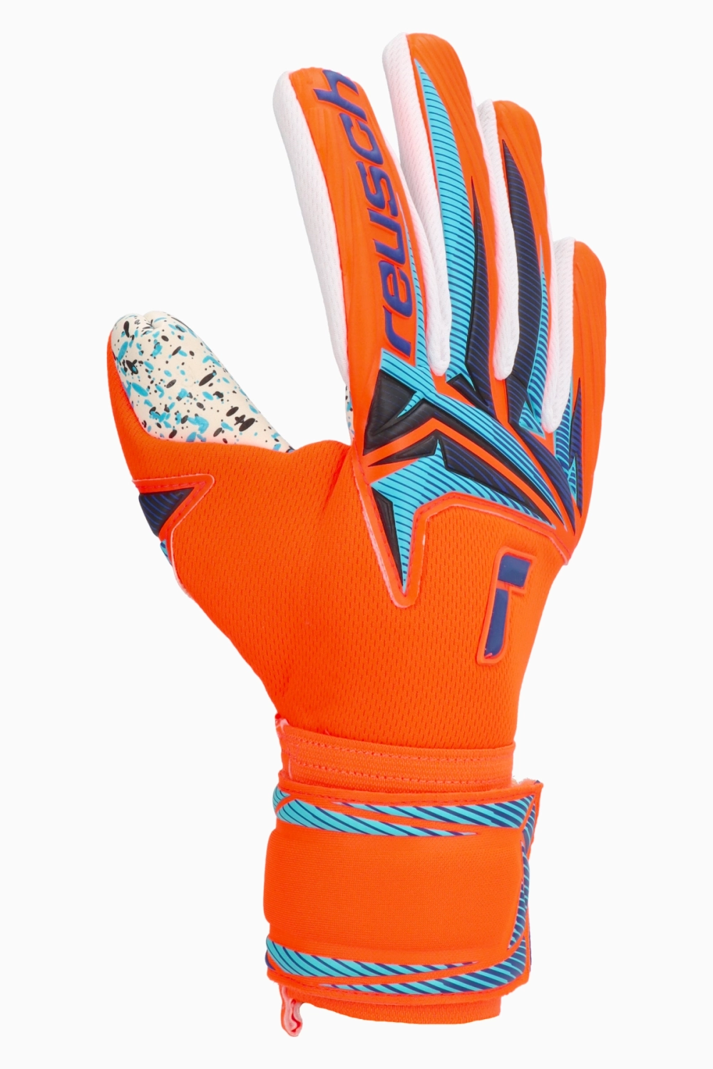 Вратарские перчатки Reusch Attrakt Fusion NC - оранжевый