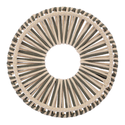Корзина плетеная dholak grey из коллекции ethnic, размер s