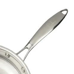 Сковорода 24/18,5 см, h 5 см, New Kitchen Standard нерж. ИНДУКЦИЯ P.L. Proff Cuisine