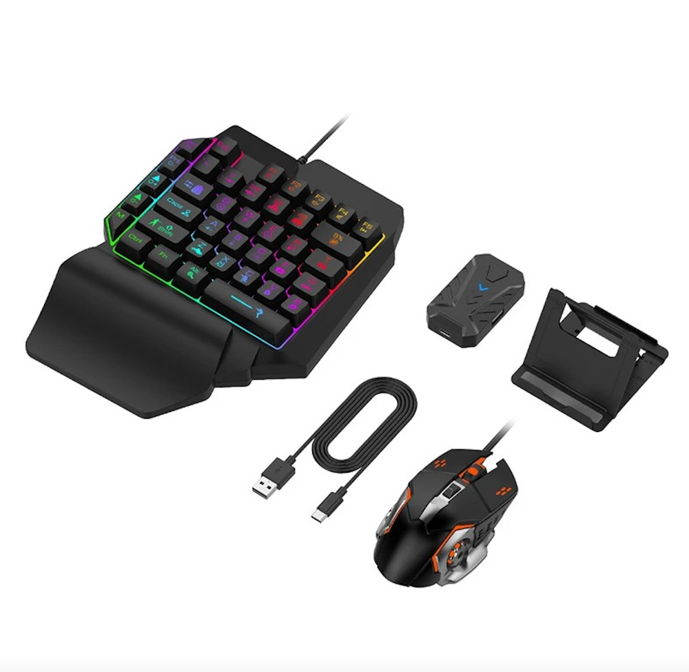 Игровая мышь и клавиатура для телефона GAMWING MIX Pro+