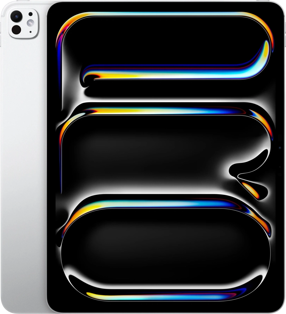 Планшет Apple iPad Pro 2025 A3360 M5 9C RAM12Gb ROM256Gb 13" OLED 2752x2064 iOS серебристый 12Mpix 12Mpix BT WiFi 10hr
