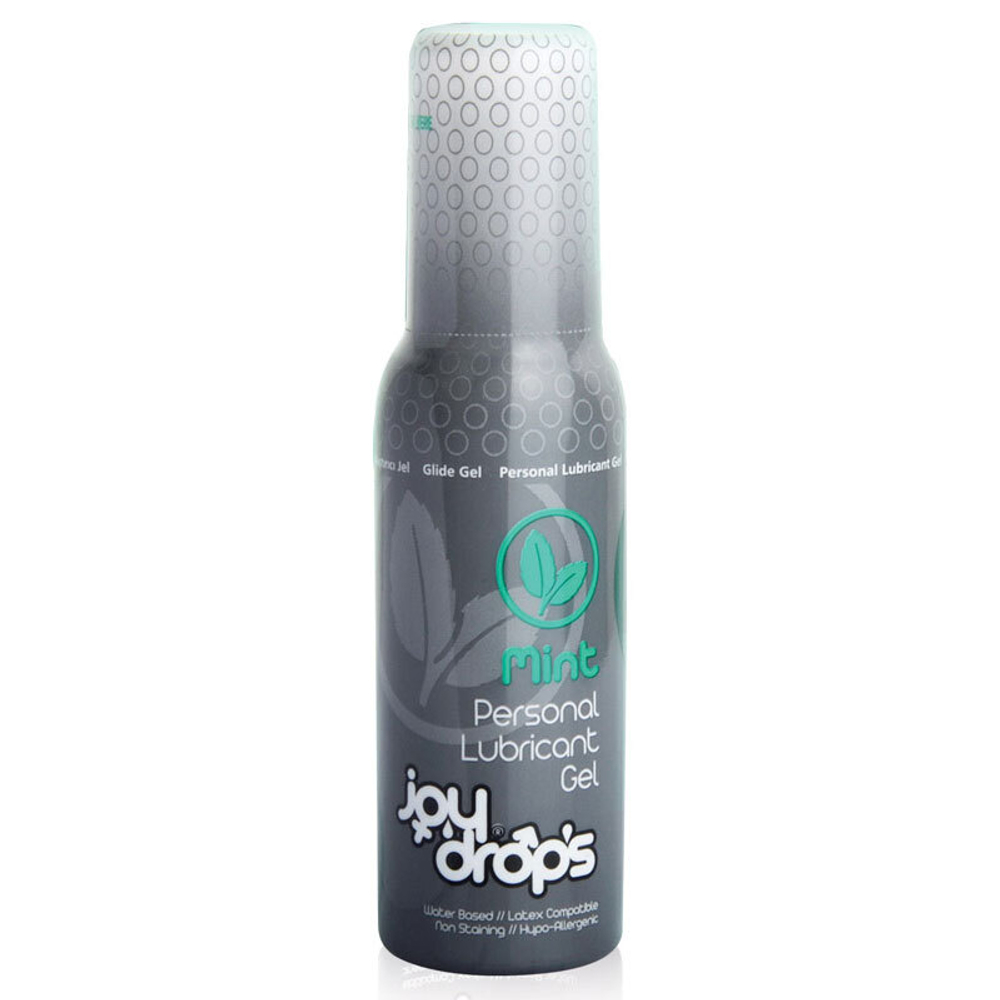 Лубрикант JoyDrops Mint со вкусом мяты, 100 мл.