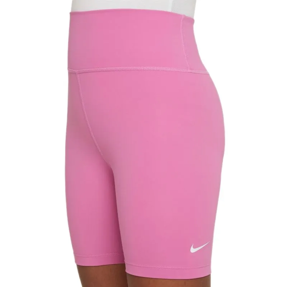 Шорты для девочки теннисные Nike Kids One Dri-Fit 5in - playful pink/white
