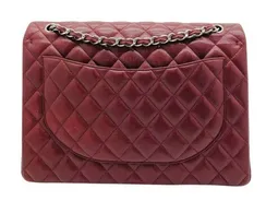 Сумка Chanel Timeless Jumbo бордовый