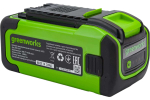 Аккумулятор GREENWORKS G40B8 40 В,8.0 Ач Li-ion 2951607