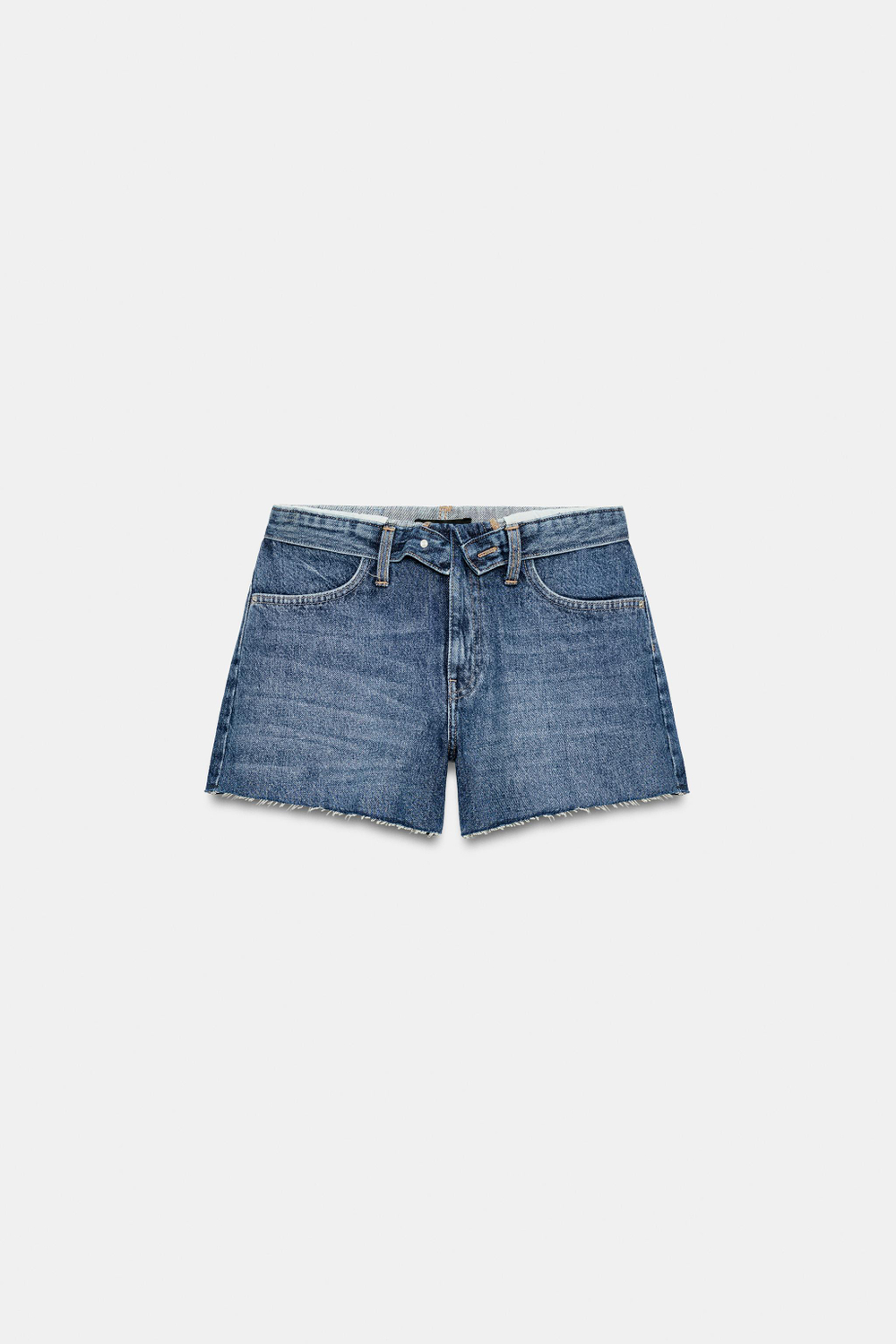 ШОРТЫ С НИЗКОЙ ПОСАДКОЙ И ОТВОРОТАМИ — ZARA