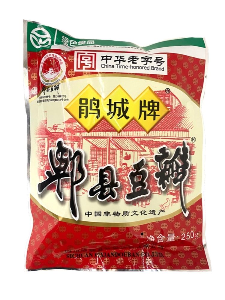 Паста соевая острая Green Food Pixian Douban 250 г 3 шт
