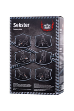 Черная секс-машина Sekster (Цвет: черный)