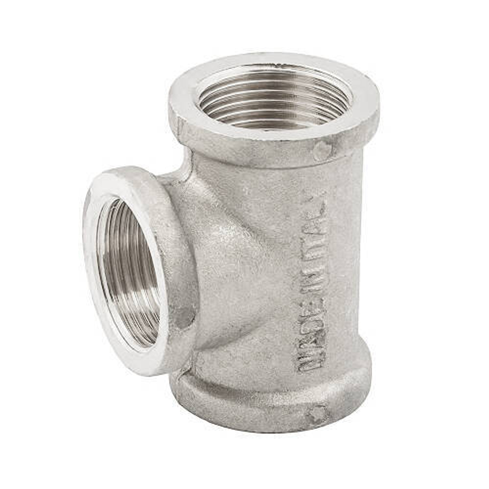 Тройник с внутренней резьбой ELSEN METALIT EBF07 - 3/4" (латунь с покрытием TIN)