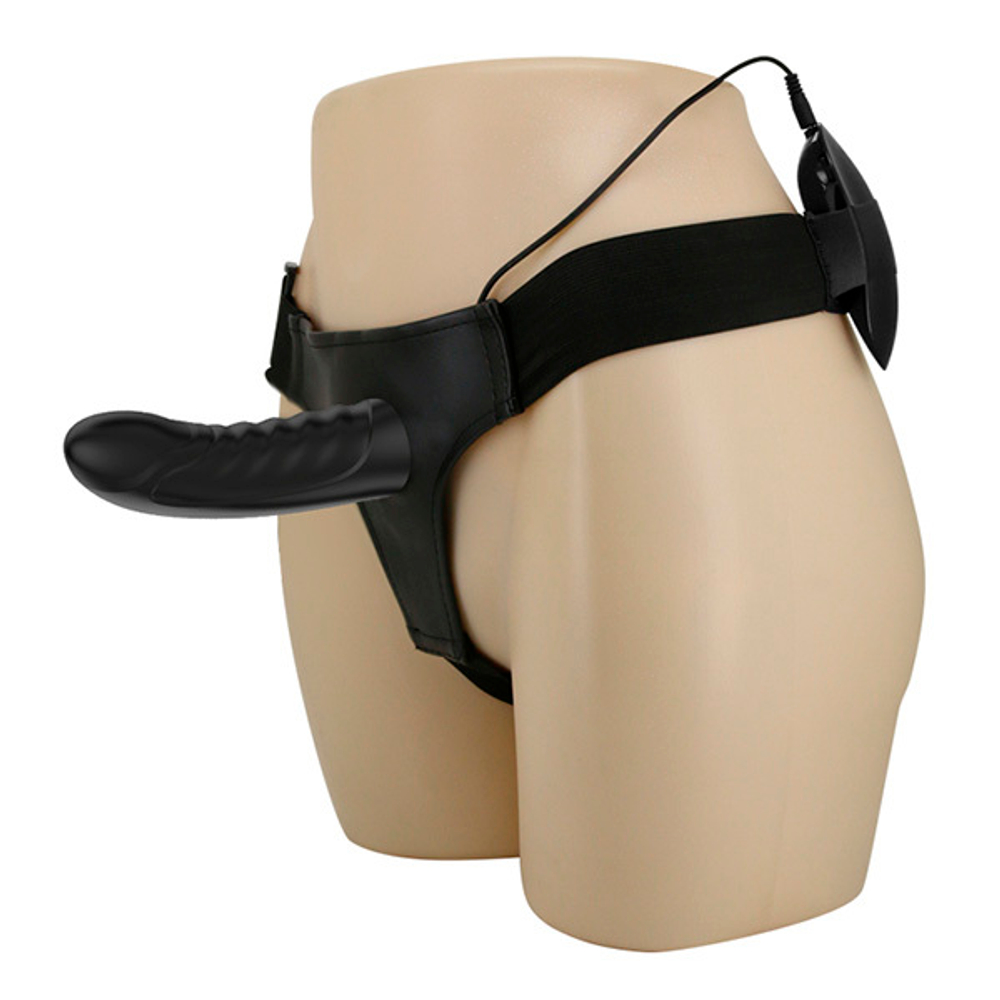 Мужской вибрострапон 16,2см на трусиках Pretty Love Harness Marvin Strap-On BW-022054