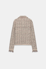 КАРДИГАН С ФАКТУРОЙ И БАХРОМОЙ — ZARA