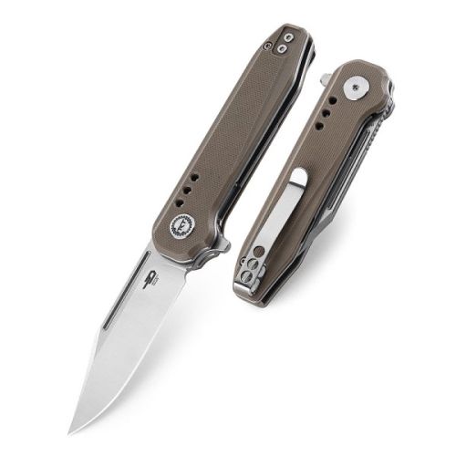Нож Bestech Syntax сталь 154CM, рукоять G10 бежевая