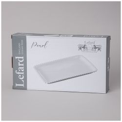 БЛЮДО LEFARD "PEARL" ПРЯМОУГ. 30*17,5*2,5 СМ