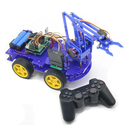 Робот-платформа с манипулятором на шасси MeArm