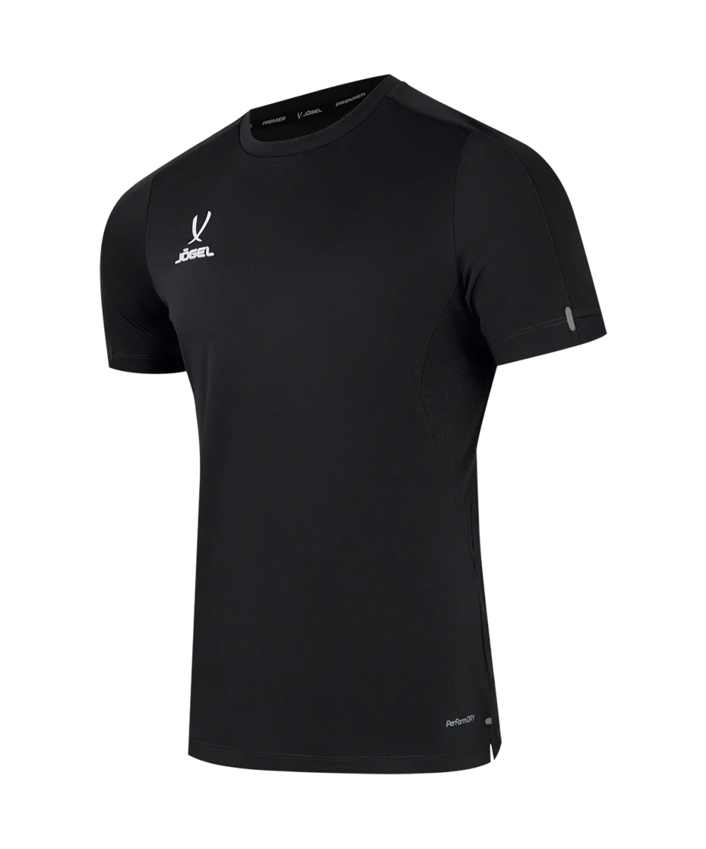 Футболка тренировочная JÖGEL PREMIER PerFormDRY Training Poly Tee, черный