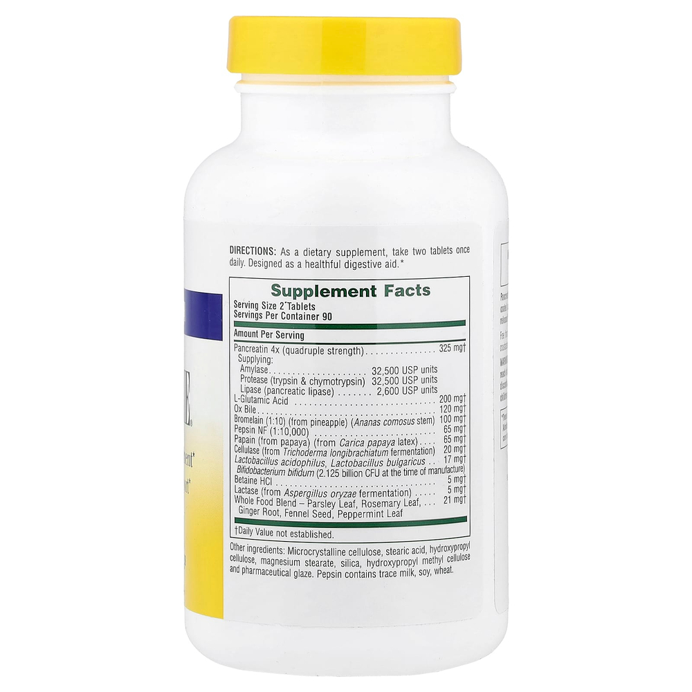 NaturesPlus, Ultra-Zyme®, максимальная сила действия, 180 таблеток