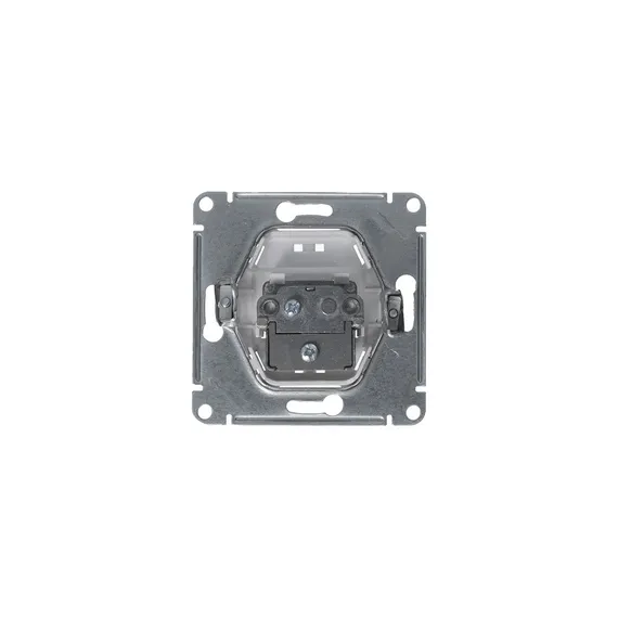 Розетка телевизионная оконечная 1 дБ Systeme Electric Glossa Платина GSL001291