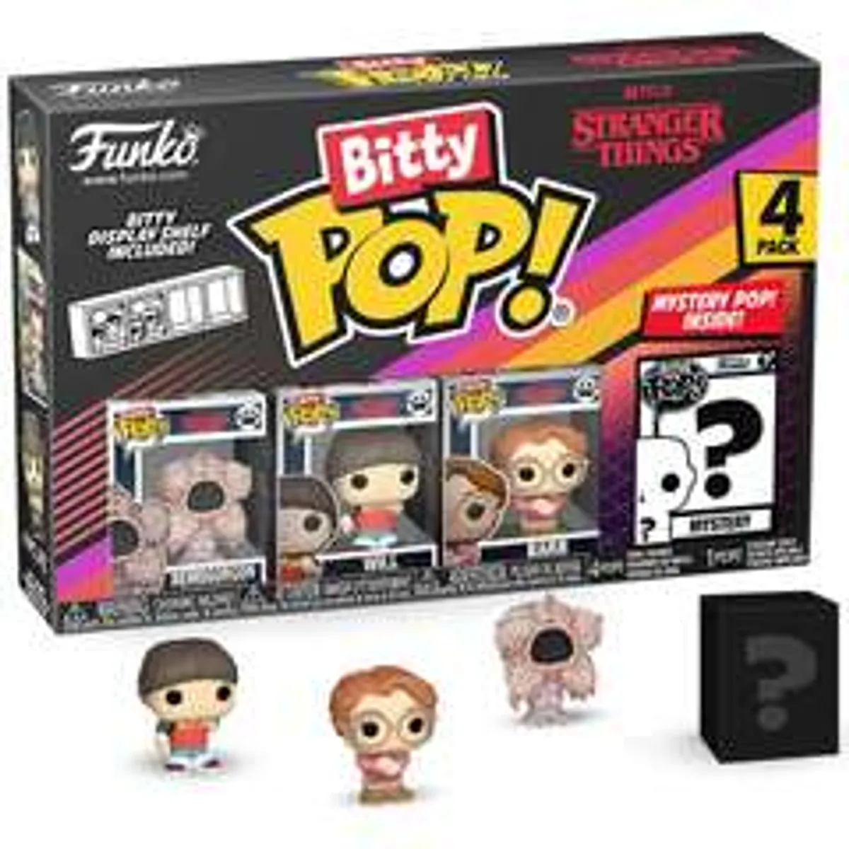 Funko Bitty POP! Stranger Things Season 1. 4 Pack Series 1