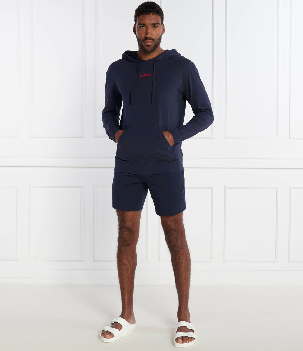 Пижамные шорты Linked Hugo Bodywear - темно-синий(50493087)