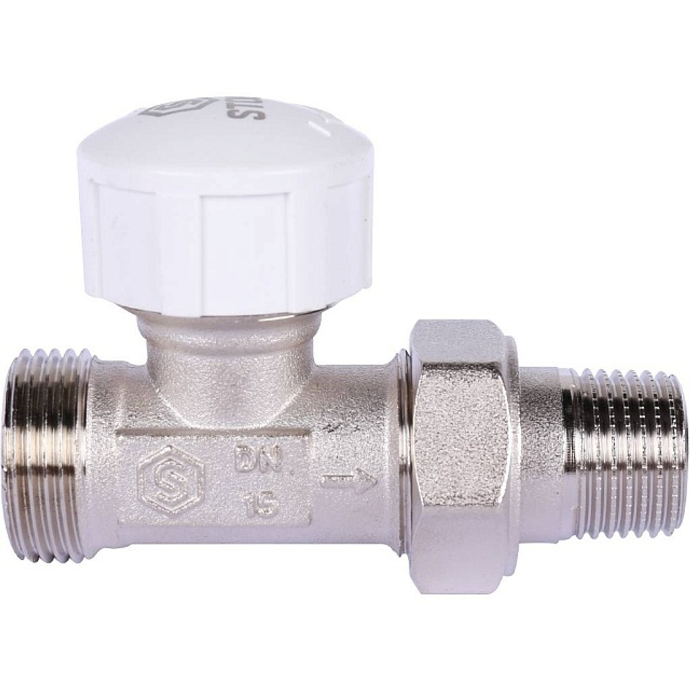 STOUT Клапан термостатический прямой 1/2" х 3/4"ЕК