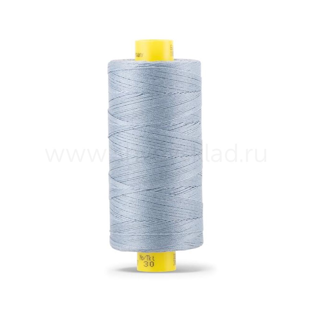 Нитка Gutermann Mara 30 (300 метров), 1 кат., для отстрочки | 064 серый джинс