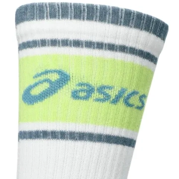 Теннисные носки Asics Logo Crew 3P - illuminate yellow/energy aqua/fresh air