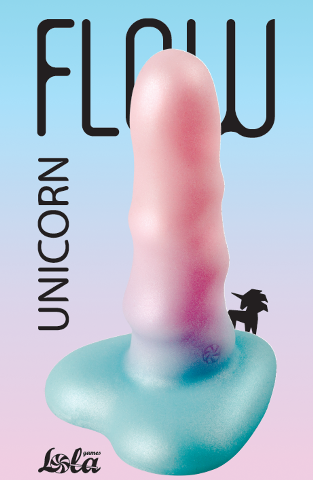 Нереалистичный дилдо Unicorn Mini Light 2047-02lola