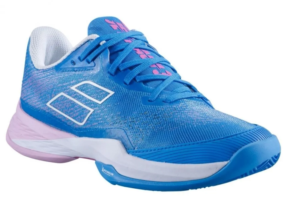 Женские теннисные кроссовки Babolat Jet Mach 3 Clay Women - french blue