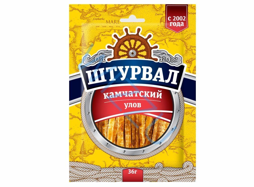 Камчатский улов солено-сушеный 36гШТУРВАЛ
