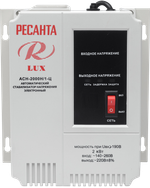 Стабилизатор напряжения серии LUX Ресанта АСН-2000Н/1-Ц