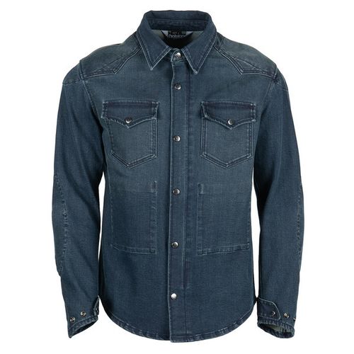 Купить Мотокуртка Текстильная Helstons Vince Toile Coton Armalith / Синий